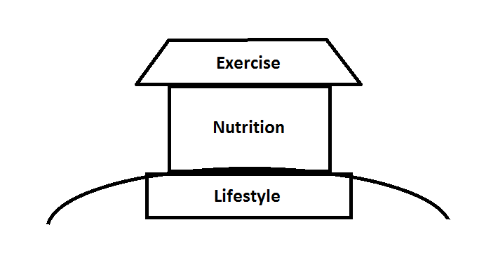 Health House with labels
